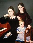 unknow artist The Children of Comte Louis Amedie de Barjerac Spain oil painting artist